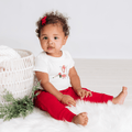 graphic bodysuit | joy dog by Finn + Emma