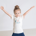 graphic tee | christmas deer by Finn + Emma