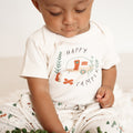 graphic bodysuit | happy camper by Finn + Emma
