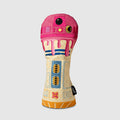 Pink Ice Cream Robot Cover by Guerrilla Golf