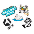 Rock 'Em Travel Stickers by Rock 'Em Socks