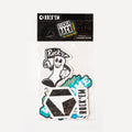 Rock 'Em Travel Stickers by Rock 'Em Socks