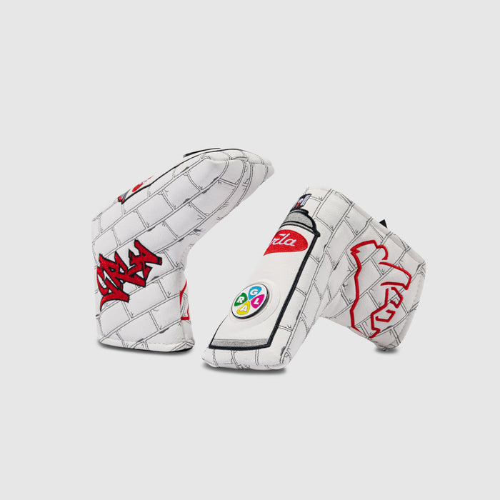Graffiti Blade Putter Cover by Guerrilla Golf