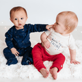 graphic bodysuit | born to shine by Finn + Emma