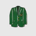 Green Coat Ball Marker by Guerrilla Golf