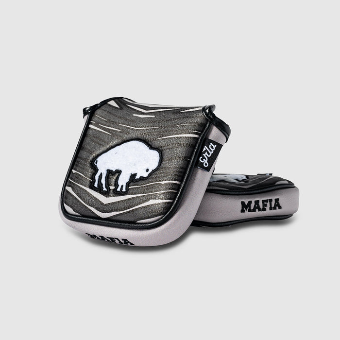 Midnight Mafia Mallet Putter Cover by Guerrilla Golf