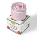 Strawberry & Dragon Fruit Whipped Mango Body Butter – Non-Greasy Glow & Soft Exfoliation by Lulu’s Holistics