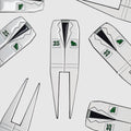 Caddy divot tool by Guerrilla Golf