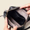 Leather Fanny Pack - Black by CASUPO