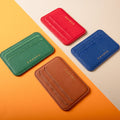 Mag Safe Leather Wallet with RFID - Green by CASUPO