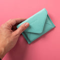 Mini Envelope Wallet With RFID protection - Baby Blue by CASUPO