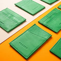 Minimalist Wallet With RFID Protection - Green by CASUPO