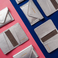 Compact Bifold with RFID Protection - Silver by CASUPO