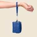 Mini Zipper Bag with Wristlet - Cobalt Blue by CASUPO