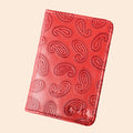 Compact Bifold with RFID Protection - Red Paisley by CASUPO