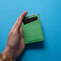 Minimalist Wallet With RFID Protection - Green by CASUPO