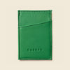 Minimalist Wallet With RFID Protection - Green