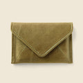 Mini Envelope Wallet With RFID protection - Olive by CASUPO