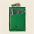 Minimalist Wallet With RFID Protection - Green by CASUPO