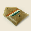 Mini Envelope Wallet With RFID protection - Olive by CASUPO