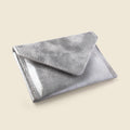 Mini Envelope Wallet With RFID protection - Silver Glitter by CASUPO