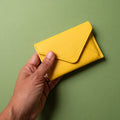 Mini Envelope Wallet With RFID protection - Sunny Yellow by CASUPO