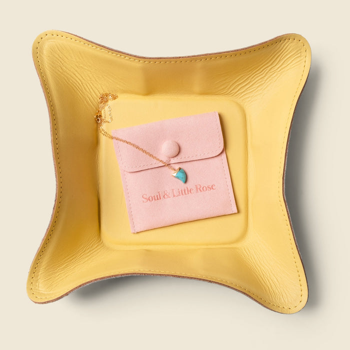 Travel valet tray - Yellow by CASUPO