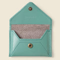 Mini Envelope Wallet With RFID protection - Teal by CASUPO