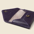 Mini Envelope Wallet With RFID protection - Eggplant by CASUPO
