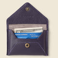 Mini Envelope Wallet With RFID protection - Eggplant by CASUPO