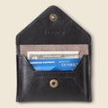 Mini Envelope Wallet with RFID Protection - Black by CASUPO