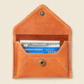 Mini Envelope Wallet with RFID Protection - Natural by CASUPO