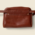 Leather Fanny Pack - Chocolate by CASUPO