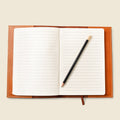 Refillable A5 Leather Notebook Cover – Natural by CASUPO