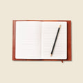 Refillable A5 Leather Notebook Cover – Chocolate by CASUPO
