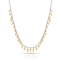 Citrine Layer Necklaces by Fine Color Jewels