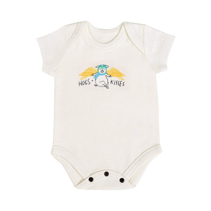 graphic bodysuit | hogs and kisses by Finn + Emma