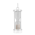 Natural Diamond Hourglass Pendant Necklace by Fine Color Jewels