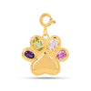 Dog Paw Charm Pendant Only