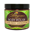 Ginger and Sugar Body Polish Scrub - Peppermint by Adiva Naturals
