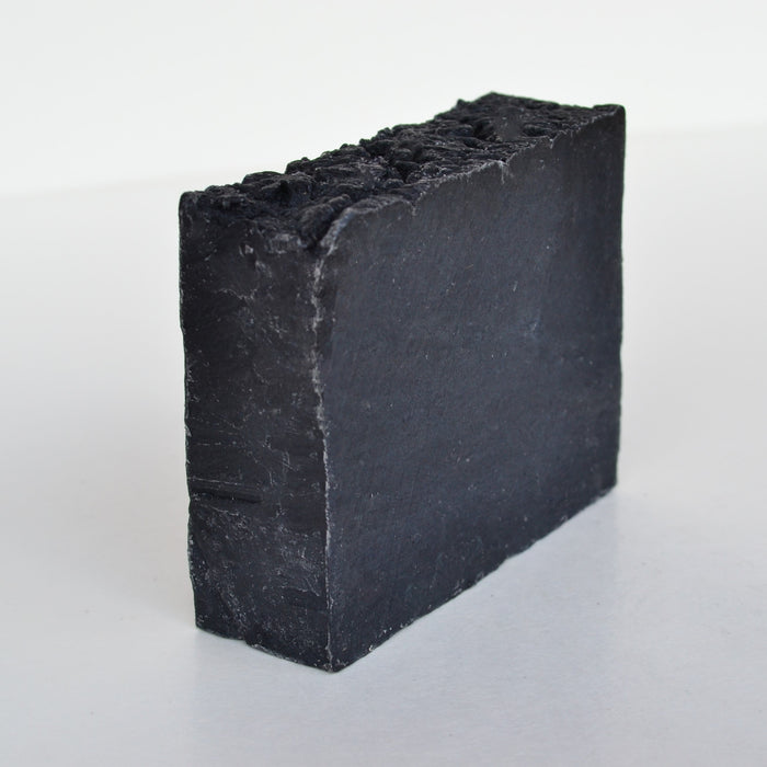 Lemongrass with Activated Charcoal Soap Bar (Deep Cleansing) by Adiva Naturals