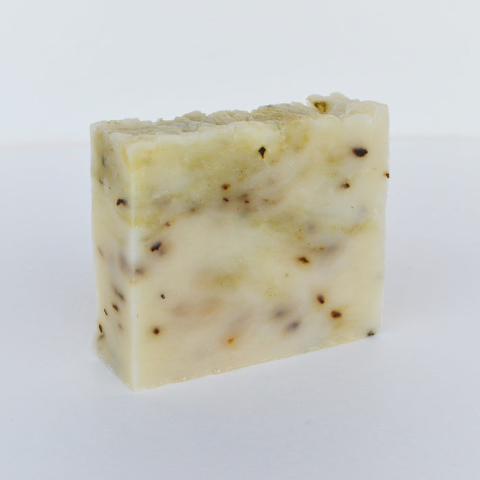 Peppermint Tea Tree Soap Bar (Mild Exfoliation) by Adiva Naturals