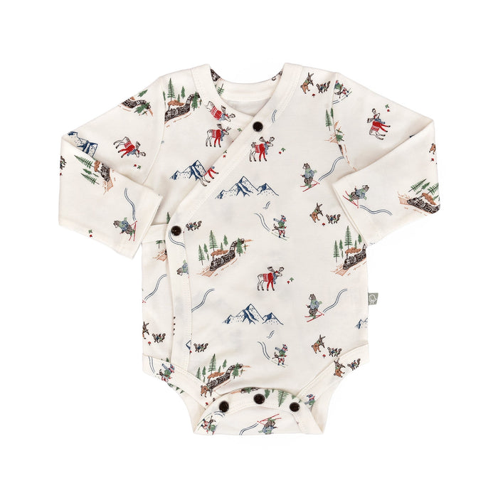 long bodysuit | mountain express by Finn + Emma