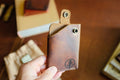 Snap Wallet - Handmade Full-Grain Leather Minimalist Wallet | Yarets Leather by Zerodamage Sahara Case LLC