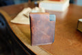 Voyager Wallet - Handmade Full-Grain Leather Snap Wallet | Yarets Leather by Zerodamage Sahara Case LLC