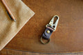 Leather Key Clip N1 - Handmade Full-Grain Leather | Yarets Leather by Zerodamage Sahara Case LLC