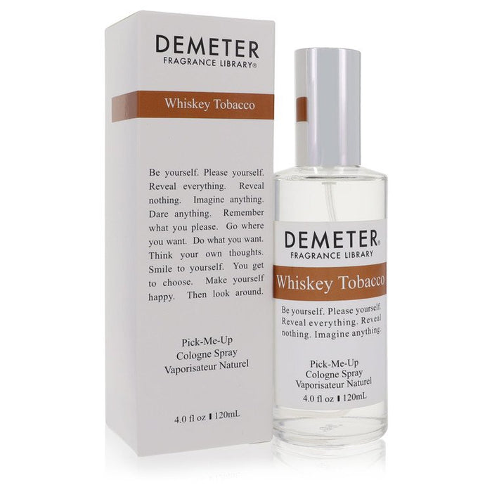 Demeter Whiskey Tobacco by Demeter Cologne Spray 4 oz for Men by Avera Group