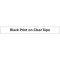 DYMO LetraTag Plastic Label Tape Cassette, 0.5" x 13 ft, Clear
