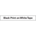 DYMO D1 High-Performance Polyester Removable Label Tape, 0.5" x 23 ft, Black on White