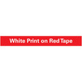 DYMO Self-Adhesive Glossy Labeling Tape for Embossers, 0.37" x 12 ft Roll, Red